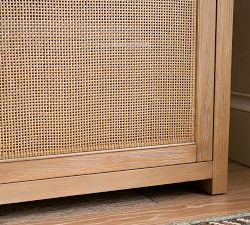 Modern Farmhouse Tall Storage Cabinet (44")