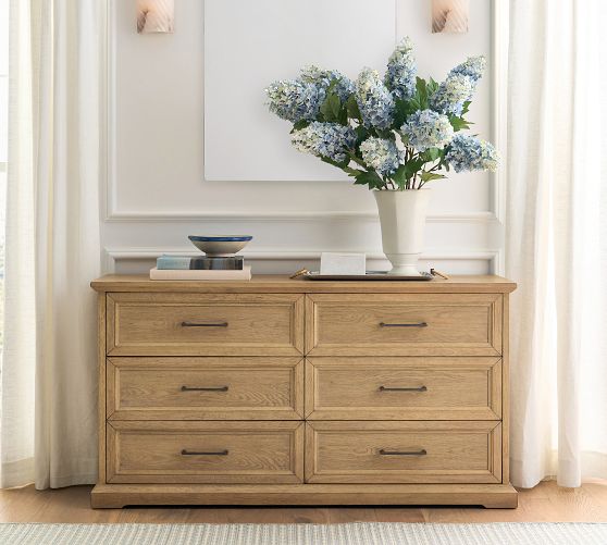 Vintners 6-Drawer Wide Dresser (60") by Pottery Barn