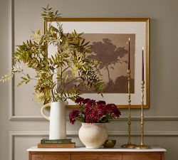 Faux Oversized Turning Sumac Branch
