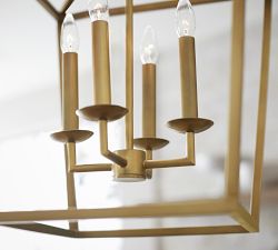 Remington Iron Lantern Pendant (24")
