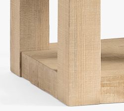 Rockport Rectangular Reclaimed Wood Side Table (24")
