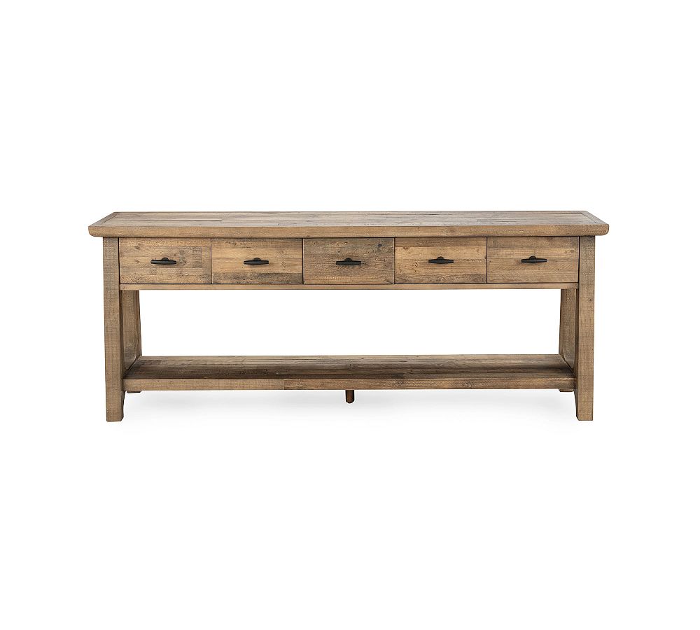 Ridgewood Reclaimed Pine Console Table (82") by Pottery Barn