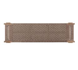 Jalen Teak Outdoor Dining Bench (66")