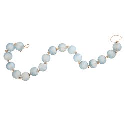Open Box: Handcrafted Oversized Sea Glass Garland (106"L) - Seaglass