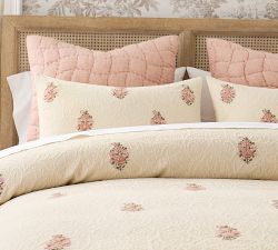 Maisie Embroidered Chenille Duvet Cover