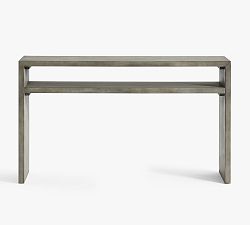Open Box: Byron Waterfall Console Table (50") - Mason Gray