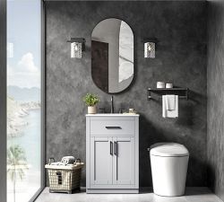 Praia Single Sink Vanity (24"-30")