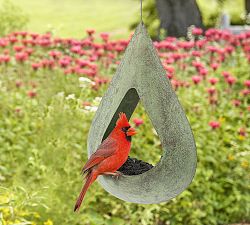 Verde Copper Bird Feeder