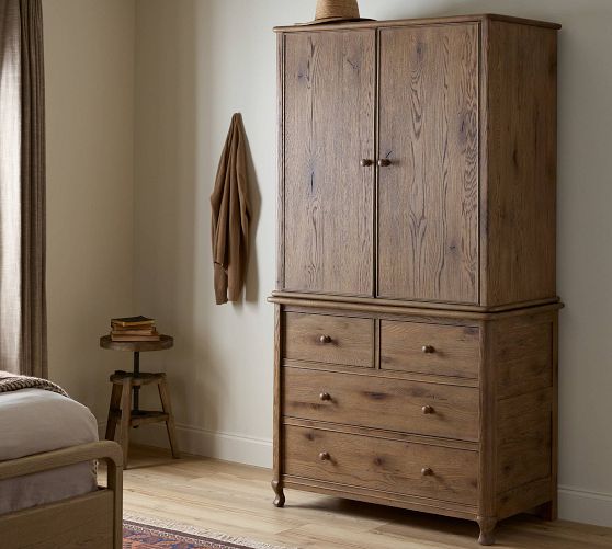 June 4-Drawer Armoire (44") by Pottery Barn