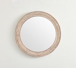Carved Wood Mirror