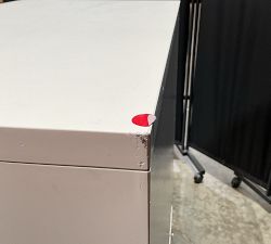 Open Box: Aubrey Modular Media Cabinet Door Base (36"W x 36"H) - Dutch White