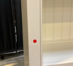 Open Box: Aubrey Modular Media Hutch (36"W x 48"H) - Dutch White