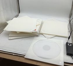 Open Box: Vinyl Acrylic Gallery Wall, Set of 8 - Gold