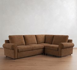 Bellevue Leather 3-Piece Sectional (118")