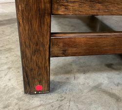 Open Box: Farmhouse 4-Drawer Nightstand (28.5") - Sienna Brown