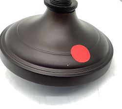 Open Box: Flynn Recycled Glass Pendant, Large (17"Diam.) - Bronze