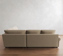 Bellevue 3-Piece L-Shaped Wedge Sectional (126")