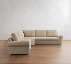 Bellevue 3-Piece L-Shaped Wedge Sectional (126")