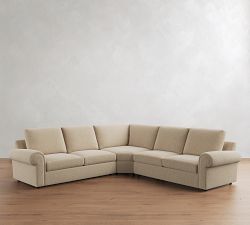 Bellevue 3-Piece L-Shaped Wedge Sectional (126")