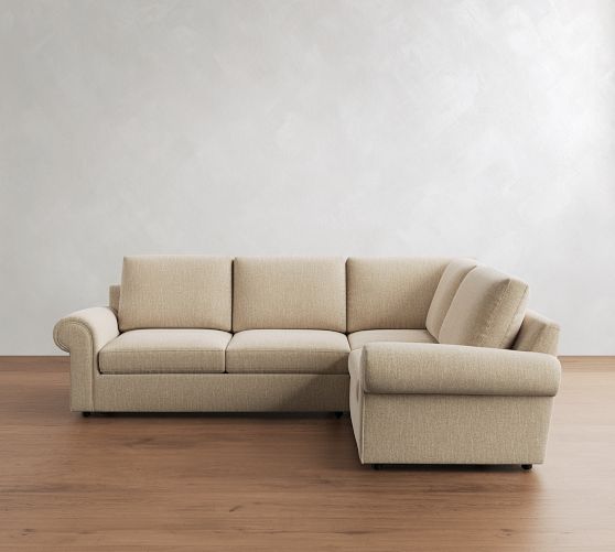 Bellevue 3-Piece Sectional (116") by Pottery Barn