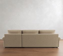 Bellevue Chaise Sectional (118"&ndash;126")
