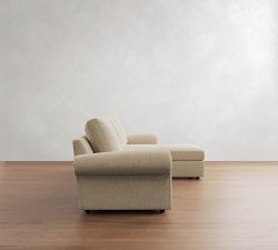 Bellevue Chaise Sectional (118"&ndash;126")