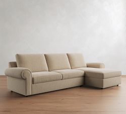 Bellevue Chaise Sectional (118"&ndash;126")