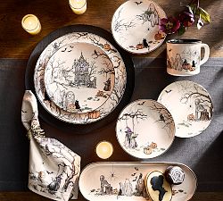 Midnight Manor Stoneware Dinnerware Collection
