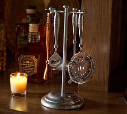 Vintage 5-Piece Bar Tool Set