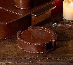 Leather Coasters - Set of 4