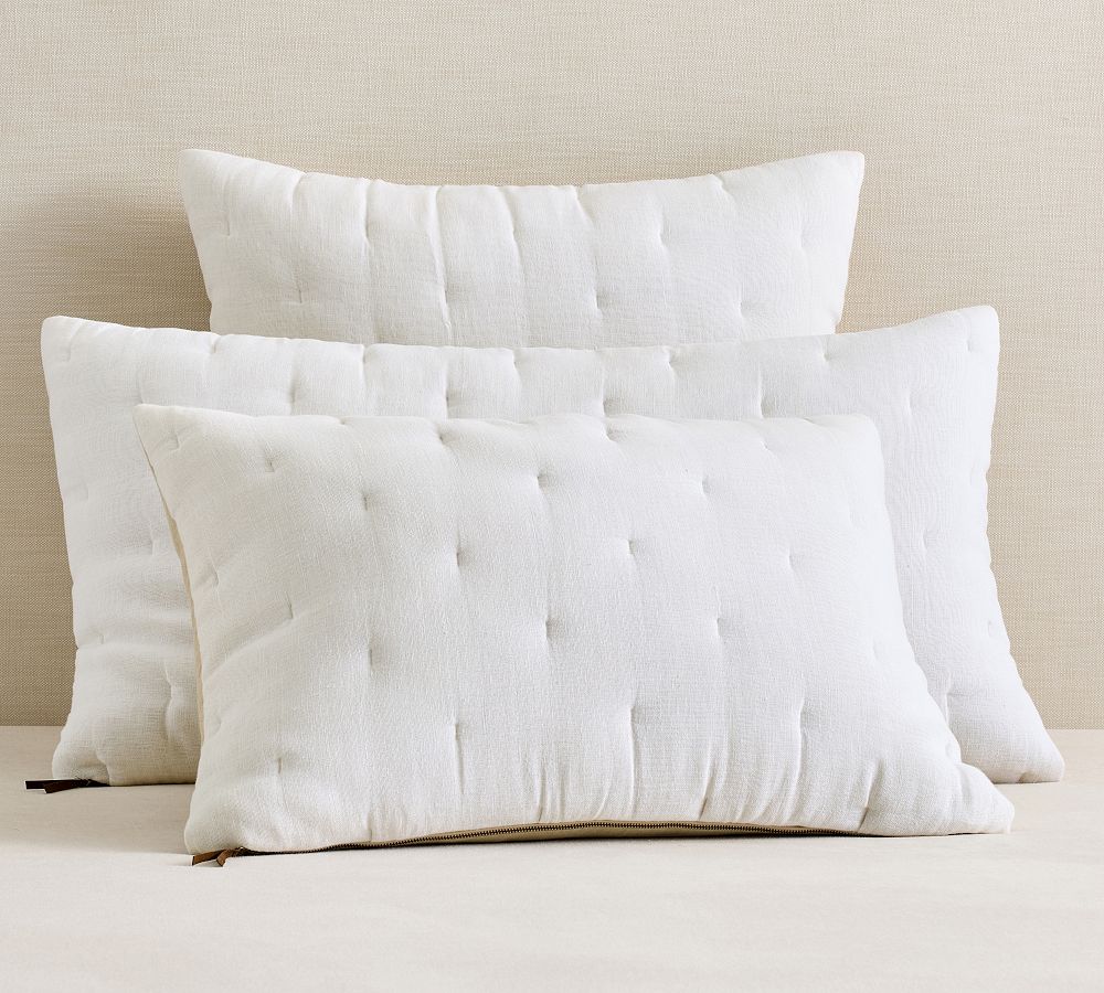 Everyday Linen Comfort Quilted Shams by Pottery Barn
