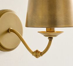 Oxford Metal Sconce (10")