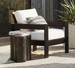 Taz Metal Outdoor Accent Table (13")