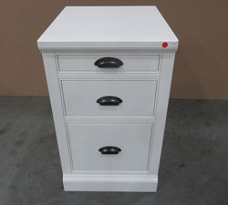 Open Box: Aubrey Modular Home Office File Cabinet Base (18"W x 31"H) - White