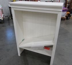 Open Box: Aubrey Modular Home Office Hutch (36"W x 53"H) - Dutch White