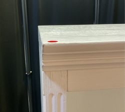 Open Box: Livingston Modular Bookcase Hutch (35") - Montauk White