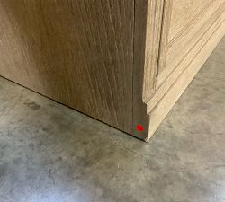Open Box: Livingston Modular Top of Cabinet (35") - Gray Wash