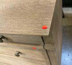 Open Box: Livingston Modular Top of Cabinet (35") - Gray Wash