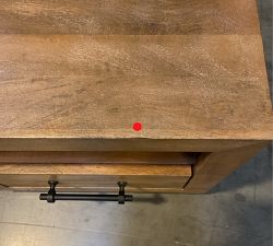 Open Box: Oakleigh Nightstand (25") - Heirloom Wheat, Traditional Hardware