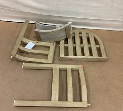 Open Box: Woodside Outdoor Dining Armchair Frame - Coastal Beachwood