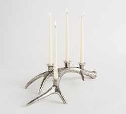 Metal Antler Centerpiece Candle Holder