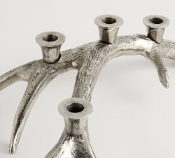Metal Antler Centerpiece Candle Holder