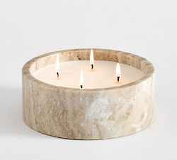 Marble Candle - Ginger Cider