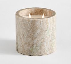 Marble Candle - Ginger Cider
