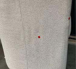 Open Box: Hyde Swivel Chair - Performance Boucle Oatmeal