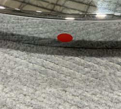 Open Box: Linden Round Mirror (34") - Chrome