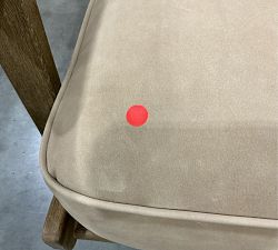 Open Box: Raylan Leather Chair - Nubuck Wheat, Brown