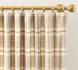 Cedrick Plaid Curtain - Set of 2