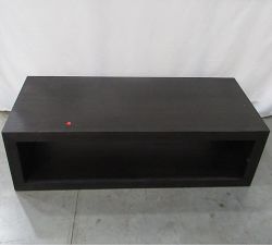 Open Box: Folsom Rectangular Coffee Table (58") - Charcoal