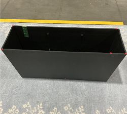 Open Box: Hevea Long Box Outdoor Planter (39"W x 20"H) - Black